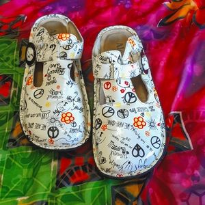 Alegria Peace and Love clogs size 40